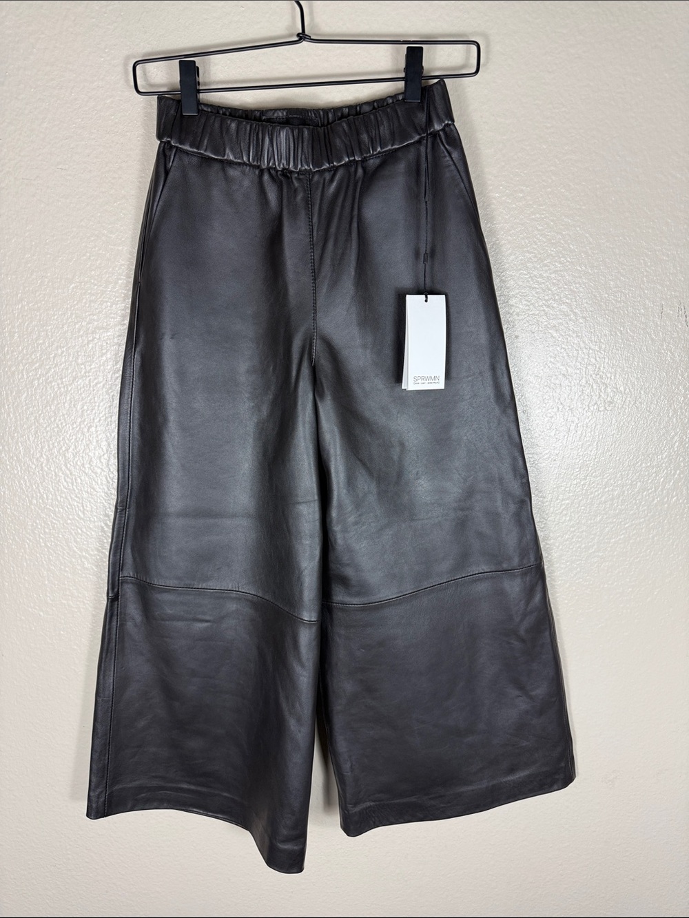 SPRWMN Leather Culotte - Picture 5 of 12